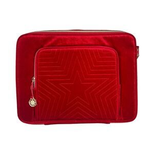 Estée Lauder 2023 Holiday Edition Red Velvet Make Up Train Cosmetics Case